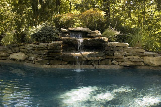 Waterfall construction
